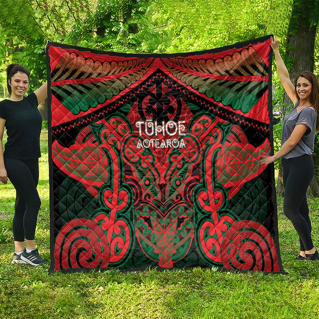Aotearoa Iwi Tuhoe Quilt Maori Kowhaiwhai Pattern LT19 - Polynesian Pride