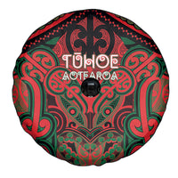 Aotearoa Iwi Tuhoe Spare Tire Cover Maori Kowhaiwhai Pattern LT19 - Polynesian Pride