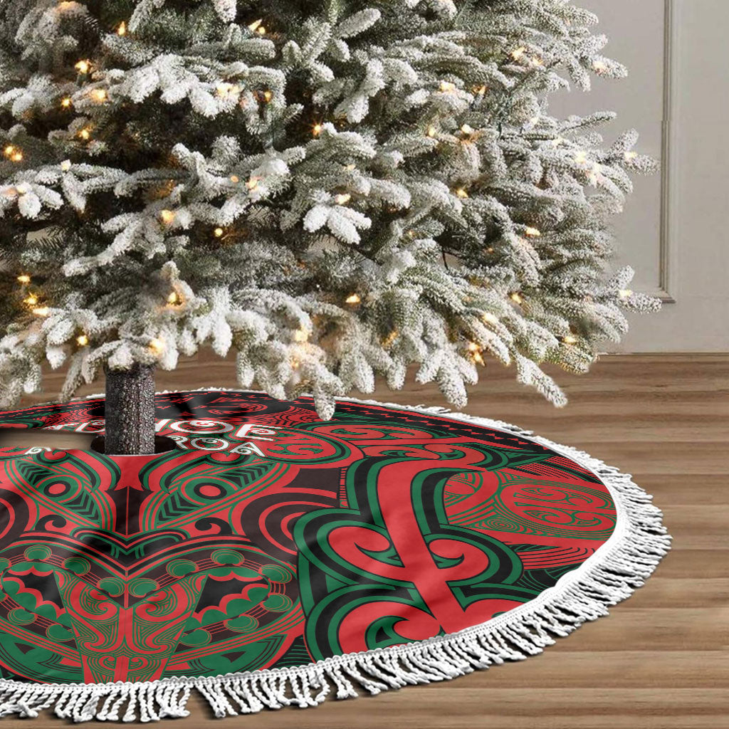 Aotearoa Iwi Tuhoe Tree Skirt Maori Kowhaiwhai Pattern LT19 - Polynesian Pride