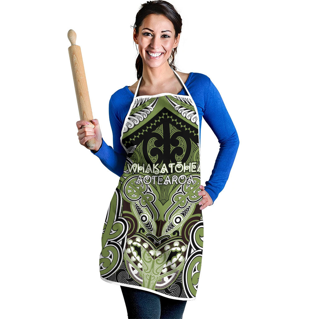 Aotearoa Iwi Whakatohea Apron Maori Kowhaiwhai Pattern LT19 - Polynesian Pride