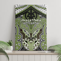 Aotearoa Iwi Whakatohea Canvas Wall Art Maori Kowhaiwhai Pattern LT19 - Polynesian Pride