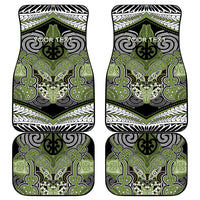 Aotearoa Iwi Whakatohea Personalised Car Mats Maori Kowhaiwhai Pattern LT19 - Polynesian Pride