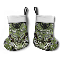 Aotearoa Iwi Whakatohea Personalised Christmas Stocking Maori Kowhaiwhai Pattern LT19 - Polynesian Pride