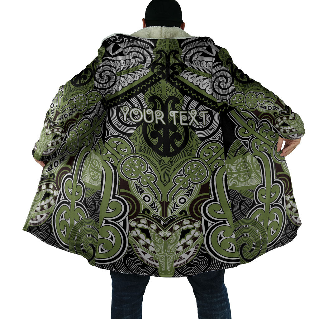 Aotearoa Iwi Whakatohea Personalised Cloak Maori Kowhaiwhai Pattern LT19 - Polynesian Pride