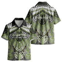Aotearoa Iwi Whakatohea Personalised Kid Hawaiian Shirt Maori Kowhaiwhai Pattern LT19 - Polynesian Pride