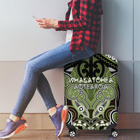 Aotearoa Iwi Whakatohea Luggage Cover Maori Kowhaiwhai Pattern LT19 - Polynesian Pride