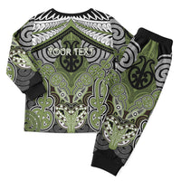 Aotearoa Iwi Whakatohea Personalised Christmas Pajama Set Maori Kowhaiwhai Pattern LT19 - Polynesian Pride