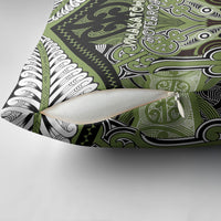 Aotearoa Iwi Whakatohea Pillow Cover Maori Kowhaiwhai Pattern LT19 - Polynesian Pride
