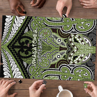 Aotearoa Iwi Whakatohea Puzzle Maori Kowhaiwhai Pattern LT19 - Polynesian Pride