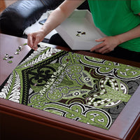 Aotearoa Iwi Whakatohea Puzzle Maori Kowhaiwhai Pattern LT19 - Polynesian Pride