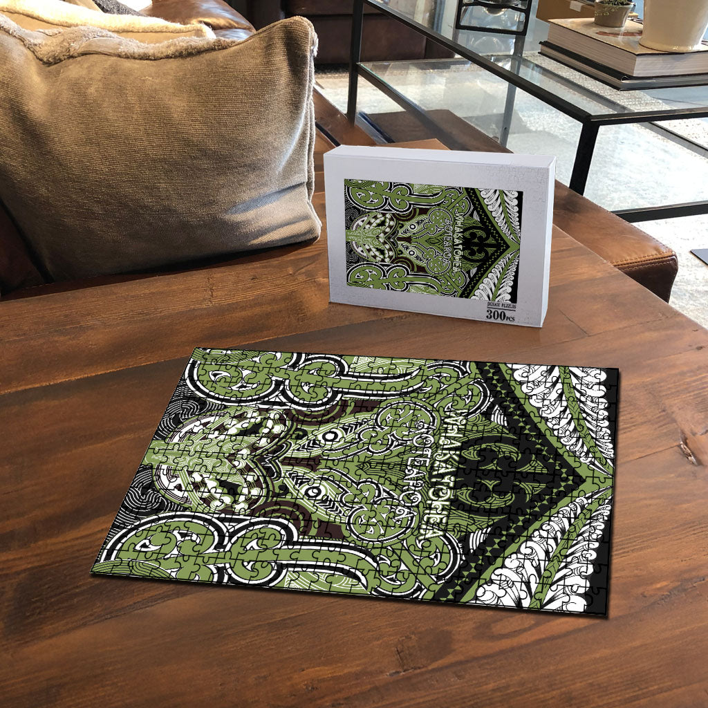 Aotearoa Iwi Whakatohea Puzzle Maori Kowhaiwhai Pattern LT19 - Polynesian Pride