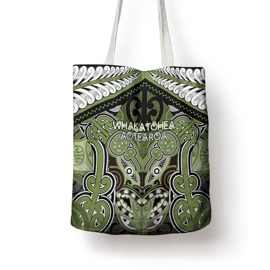 Aotearoa Iwi Whakatohea Tote Bag Maori Kowhaiwhai Pattern LT19 - Polynesian Pride