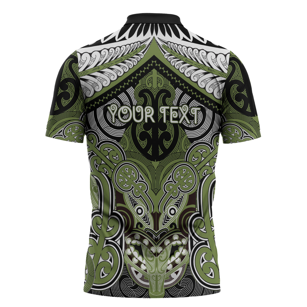 Aotearoa Iwi Whakatohea Personalised Zipper Polo Shirt Maori Kowhaiwhai Pattern LT19 - Polynesian Pride