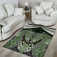 Aotearoa Iwi Ngati Awa Area Rug Maori Kowhaiwhai Pattern LT19 - Polynesian Pride