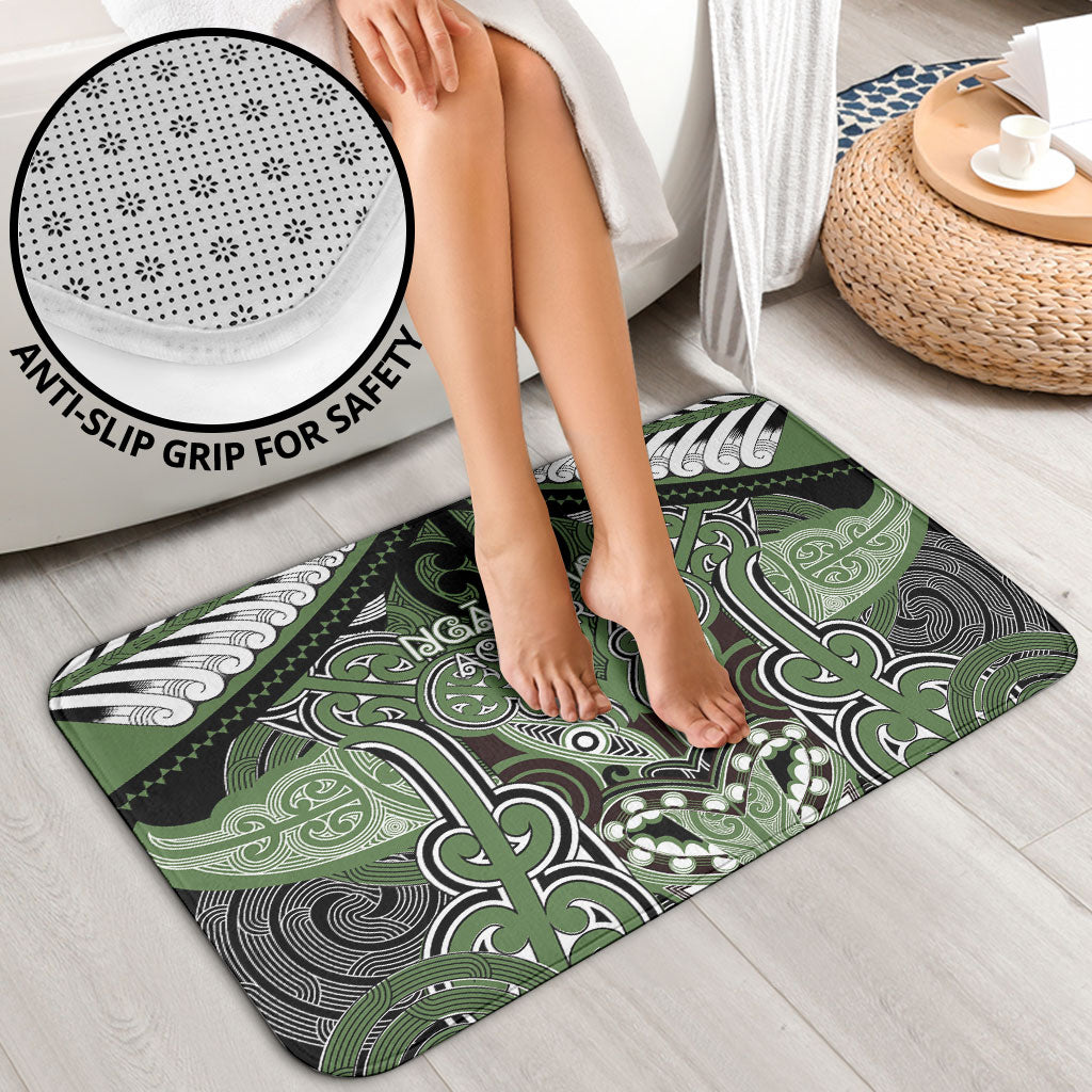 Aotearoa Iwi Ngati Awa Bathroom Set Maori Kowhaiwhai Pattern LT19 - Polynesian Pride