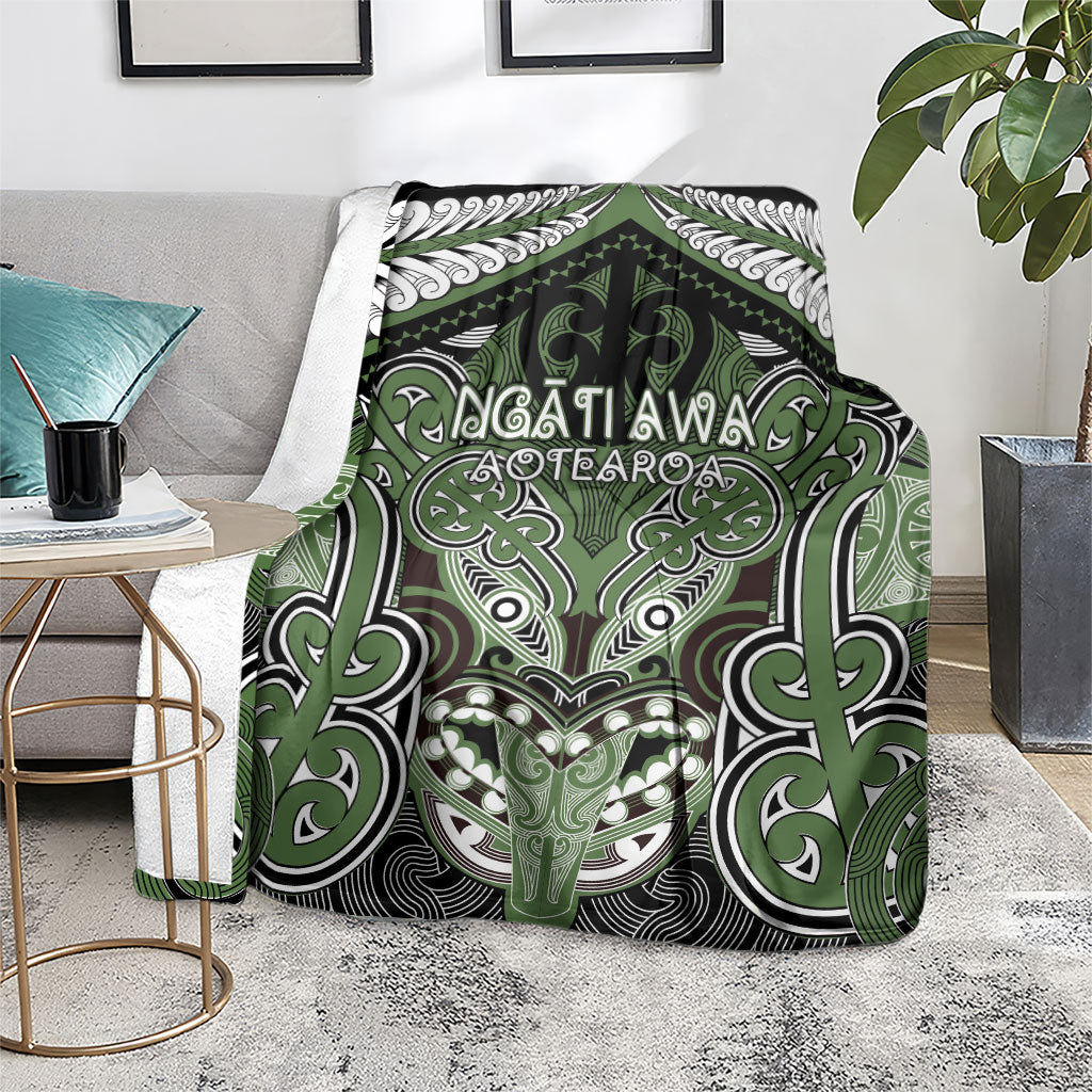 Aotearoa Iwi Ngati Awa Blanket Maori Kowhaiwhai Pattern LT19 - Polynesian Pride