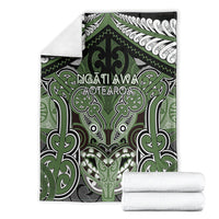 Aotearoa Iwi Ngati Awa Blanket Maori Kowhaiwhai Pattern LT19 - Polynesian Pride