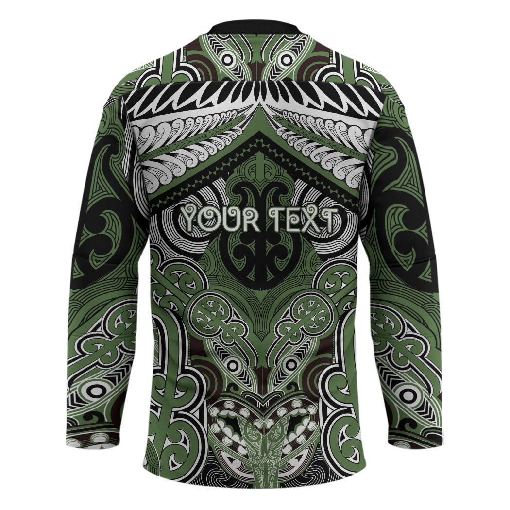 Aotearoa Iwi Ngati Awa Personalised Hockey Jersey Maori Kowhaiwhai Pattern LT19 - Polynesian Pride
