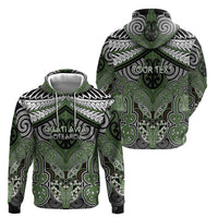 Aotearoa Iwi Ngati Awa Personalised Hoodie Maori Kowhaiwhai Pattern LT19 - Polynesian Pride
