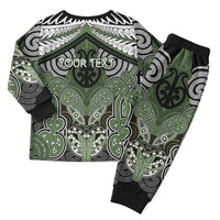 Aotearoa Iwi Ngati Awa Personalised Christmas Pajama Set Maori Kowhaiwhai Pattern LT19 - Polynesian Pride