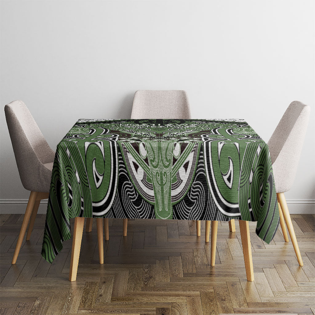 Aotearoa Iwi Ngati Awa Tablecloth Maori Kowhaiwhai Pattern LT19 - Polynesian Pride
