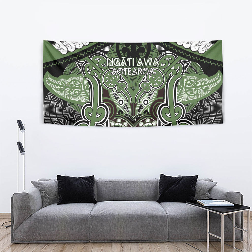 Aotearoa Iwi Ngati Awa Tapestry Maori Kowhaiwhai Pattern LT19 - Polynesian Pride