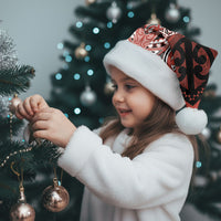 Aotearoa Iwi Rongowhakaata Personalised Christmas Santa Hat Maori Kowhaiwhai Pattern LT19 - Polynesian Pride
