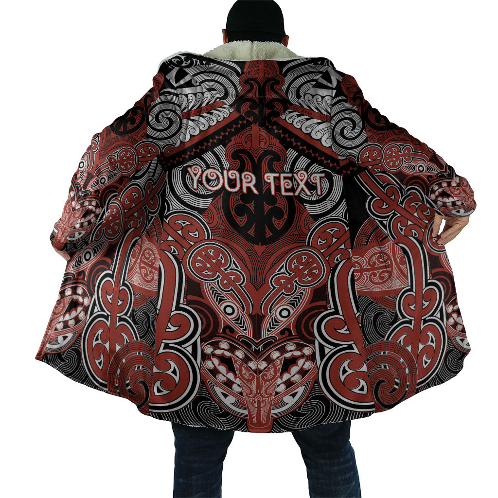 Aotearoa Iwi Rongowhakaata Personalised Cloak Maori Kowhaiwhai Pattern LT19 - Polynesian Pride