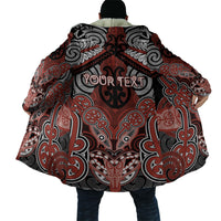Aotearoa Iwi Rongowhakaata Personalised Cloak Maori Kowhaiwhai Pattern LT19 - Polynesian Pride