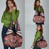 Aotearoa Iwi Rongowhakaata Grocery Bag Maori Kowhaiwhai Pattern LT19 - Polynesian Pride