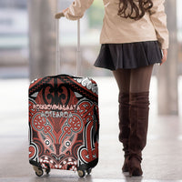 Aotearoa Iwi Rongowhakaata Luggage Cover Maori Kowhaiwhai Pattern LT19 - Polynesian Pride