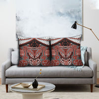 Aotearoa Iwi Rongowhakaata Pillow Cover Maori Kowhaiwhai Pattern LT19 - Polynesian Pride