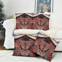 Aotearoa Iwi Rongowhakaata Pillow Cover Maori Kowhaiwhai Pattern LT19 - Polynesian Pride