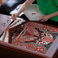 Aotearoa Iwi Rongowhakaata Puzzle Maori Kowhaiwhai Pattern LT19 - Polynesian Pride