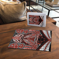 Aotearoa Iwi Rongowhakaata Puzzle Maori Kowhaiwhai Pattern LT19 - Polynesian Pride