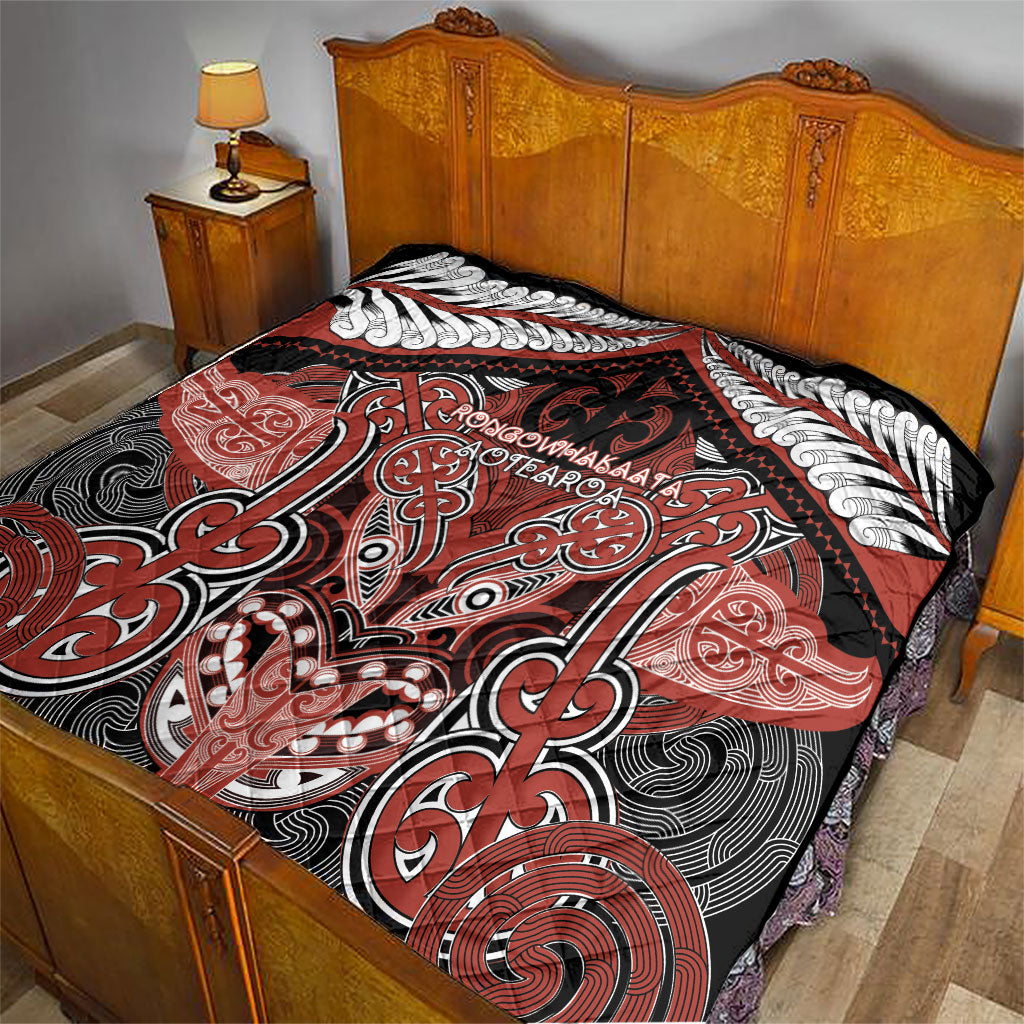 Aotearoa Iwi Rongowhakaata Quilt Maori Kowhaiwhai Pattern LT19 - Polynesian Pride