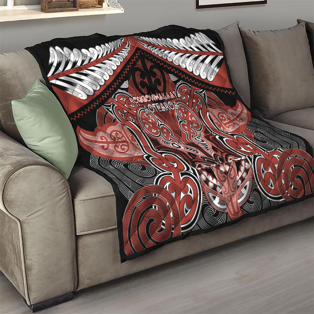 Aotearoa Iwi Rongowhakaata Quilt Maori Kowhaiwhai Pattern LT19 - Polynesian Pride