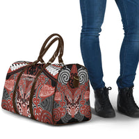 Aotearoa Iwi Rongowhakaata Travel Bag Maori Kowhaiwhai Pattern LT19 - Polynesian Pride
