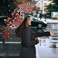Aotearoa Iwi Rongowhakaata Umbrella Maori Kowhaiwhai Pattern LT19 - Polynesian Pride