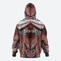 Aotearoa Iwi Rongowhakaata Personalised Zip Hoodie Maori Kowhaiwhai Pattern LT19 - Polynesian Pride