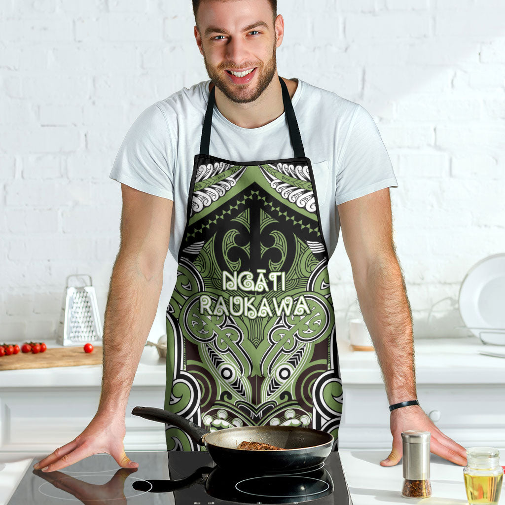 Aotearoa Iwi Ngati Raukawa Apron Maori Kowhaiwhai Pattern LT19 - Polynesian Pride