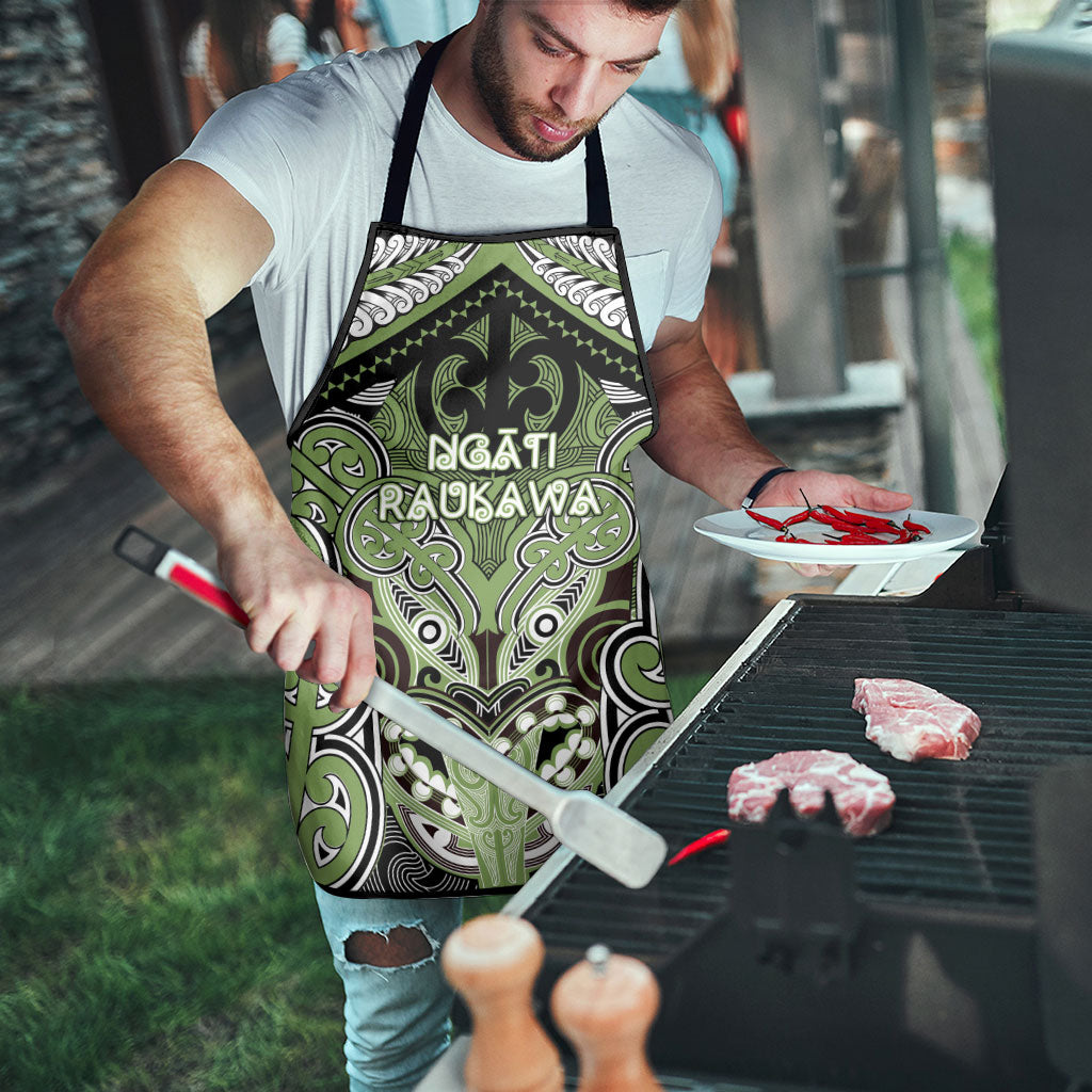 Aotearoa Iwi Ngati Raukawa Apron Maori Kowhaiwhai Pattern LT19 - Polynesian Pride