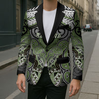 Aotearoa Iwi Ngati Raukawa Personalised Blazer Maori Kowhaiwhai Pattern LT19 - Polynesian Pride