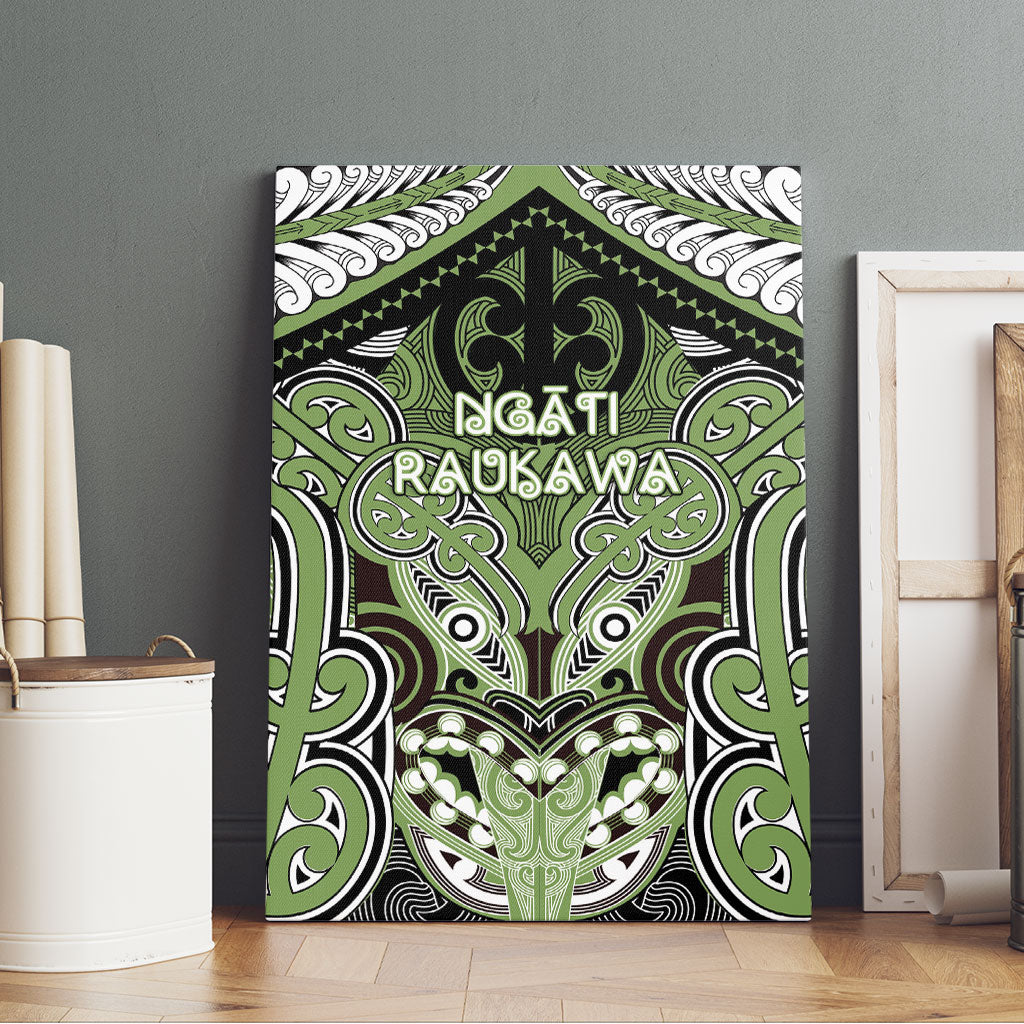 Aotearoa Iwi Ngati Raukawa Canvas Wall Art Maori Kowhaiwhai Pattern LT19 - Polynesian Pride