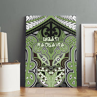 Aotearoa Iwi Ngati Raukawa Canvas Wall Art Maori Kowhaiwhai Pattern LT19 - Polynesian Pride