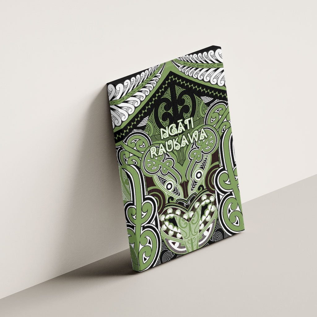 Aotearoa Iwi Ngati Raukawa Canvas Wall Art Maori Kowhaiwhai Pattern LT19 - Polynesian Pride