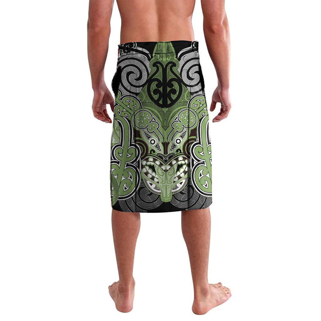 Aotearoa Iwi Ngati Raukawa Personalised Lavalava Maori Kowhaiwhai Pattern LT19 - Polynesian Pride