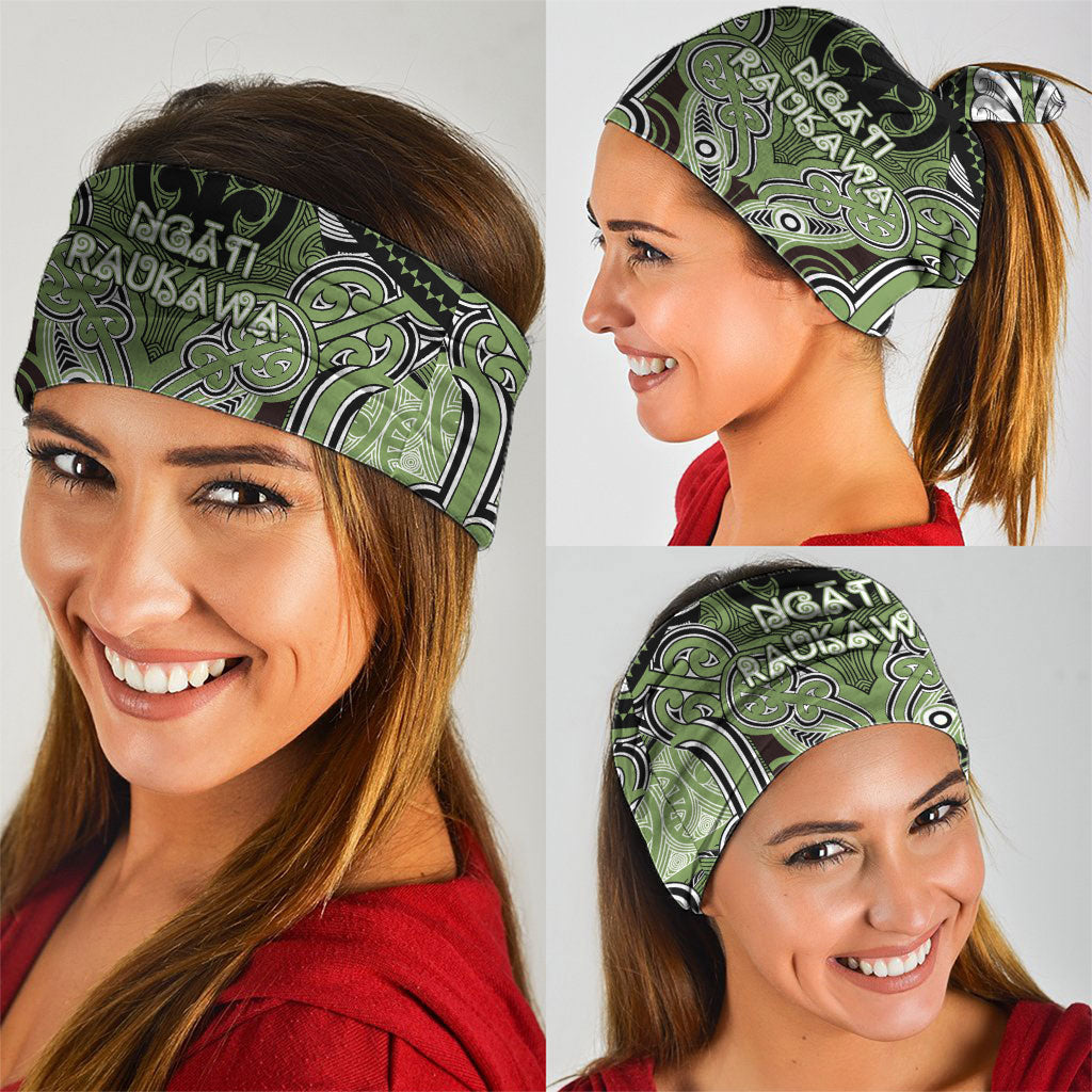 Aotearoa Iwi Ngati Raukawa Neck Gaiter Maori Kowhaiwhai Pattern LT19 - Polynesian Pride
