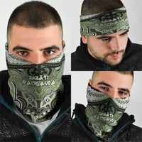 Aotearoa Iwi Ngati Raukawa Neck Gaiter Maori Kowhaiwhai Pattern LT19 - Polynesian Pride