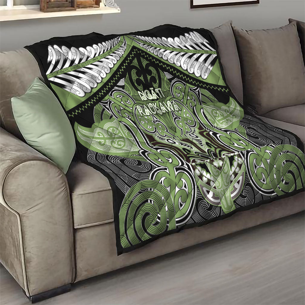 Aotearoa Iwi Ngati Raukawa Quilt Maori Kowhaiwhai Pattern LT19 - Polynesian Pride